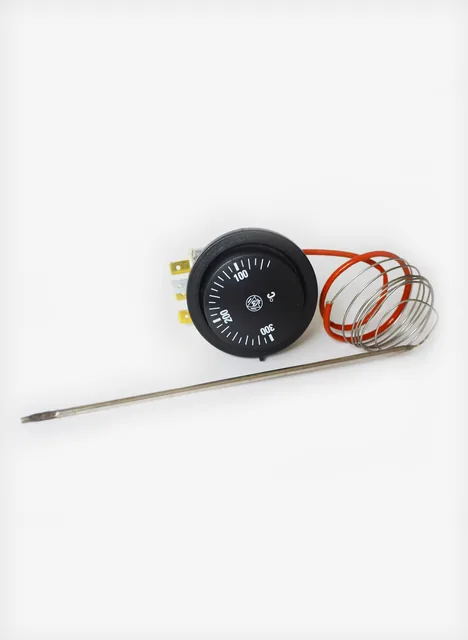 TR-2 — bulbo y capilar de acero inoxidable