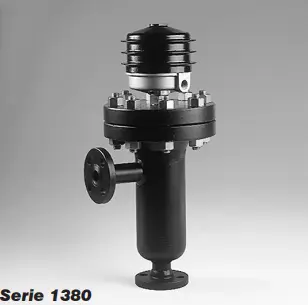 Serie 1380 — control magnético de nivel a desplazador externo